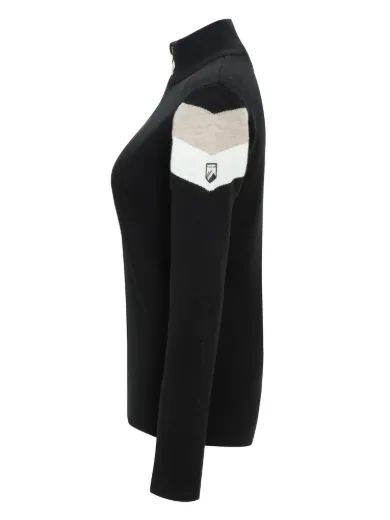 Bilde av WoolLand Hemsedal Knitted Top Woman Black